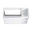 Meuble-lavabo mural avec lavabo en céramique blanche-1333522087