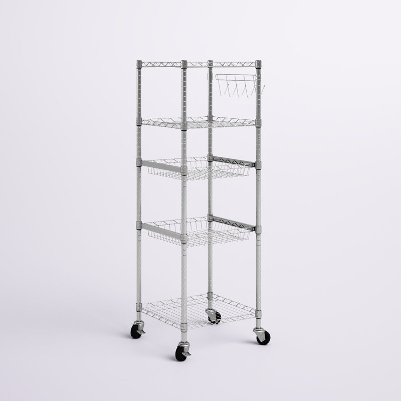  56.5" H x 18" W x 18" D Shelving Unit