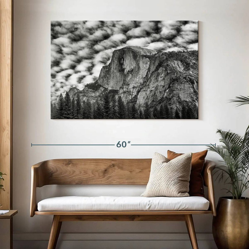 Alvord Cloudscape Over Half Dome, 32" H x 48" W