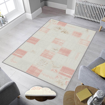 Tapis en polyester tissé à la machine Amira