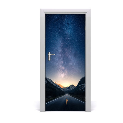 Mountain Gorge Door Decal