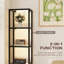 157cm Veneered LED Column Floor Lamp-627660678