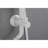 Showerspas Shower System, With 10" Rain Showerhead, 4-Function Hand Shower, Adjustable Slide Bar And Soap Dish-114230206