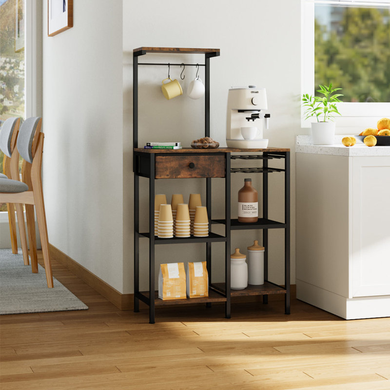 Coffee Station with Drawer