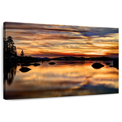 Roches de granit Alvord Lake Tahoe