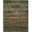 Striped Area Rug in Brown-2066204932