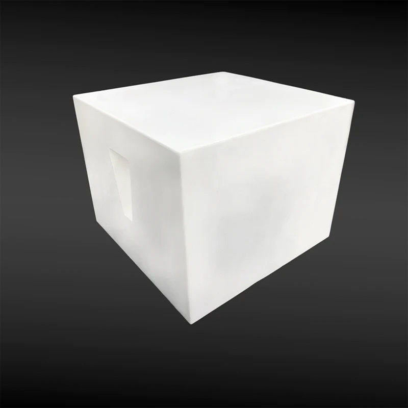 Table Dannalee The Cube (sans porte-parapluie) 18 po de diamètre * 14 po de hauteur gris anthracite