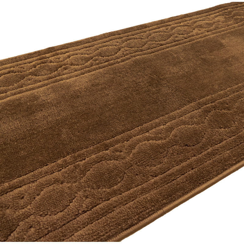 Tapis couloir à poils mi-longs de taille personnalisée, Tapis de couloir 3 pi x 7 pi