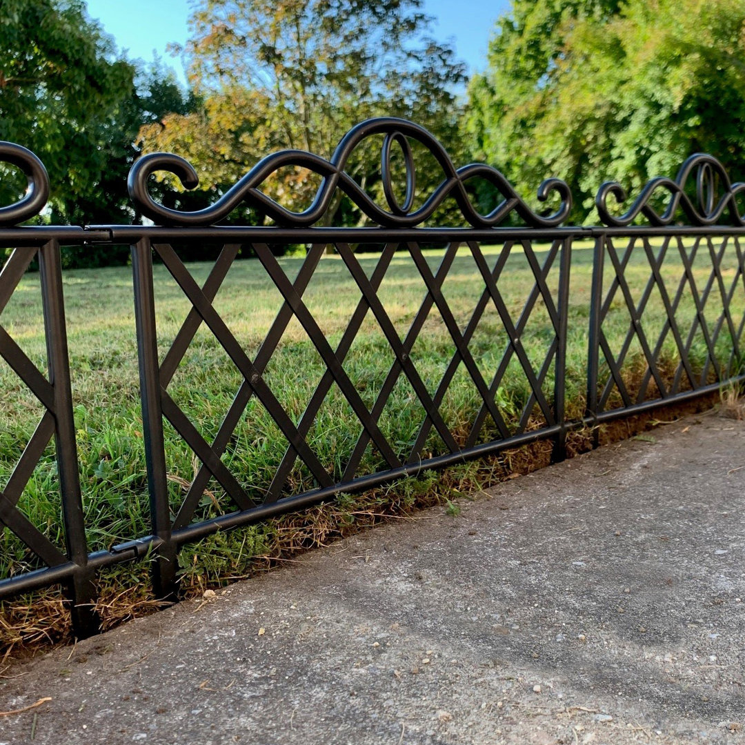 35cm H x 45cm W Polyethylene Plastic Lawn Edging