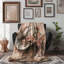 Prairie Wanderlust - couverture en sherpa de qualité supérieure 1 pièce - reproduction d'art luxueuse-97549948