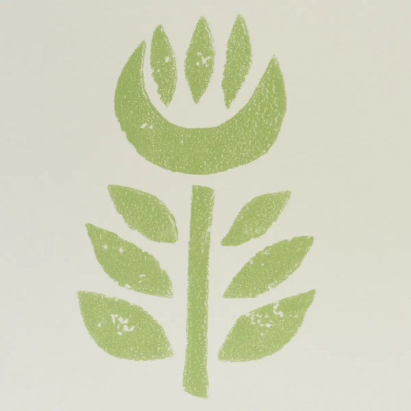 Papier peint Rosenborg, Vert
