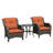 2 - Person Patio Conversation Set with Cushions-1780835149