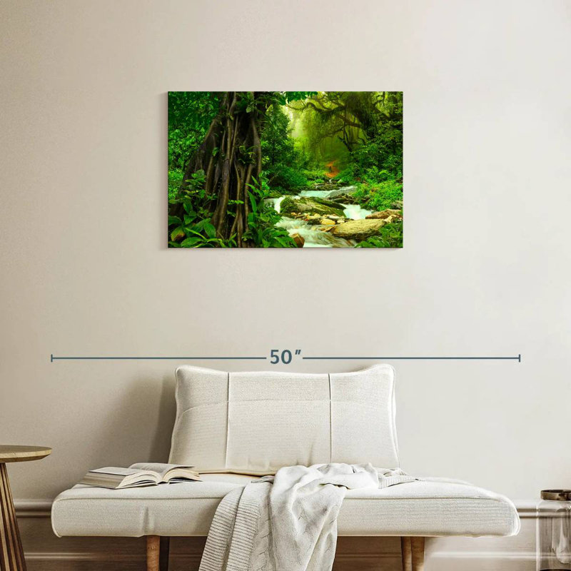 Enchanting Deep Rainforest, H 20 po x l 30 po