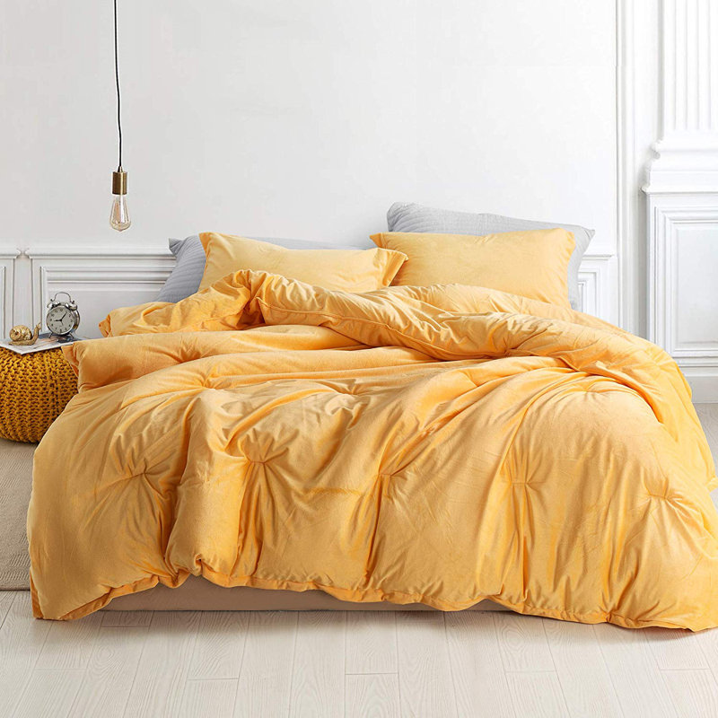 Coma Inducer Oversized Comforter - Baby Bird - Mimosa, Queen Comforter + 2 Standard Shams