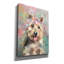 «Flower Crown Yorkshire Terrier» par Furbaby Affiliates, art mural sur toile-1754744764