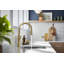 Kohler Crue Single Handle Pull Down Kitchen Faucet with Three-Function Pull Down Sprayer-1804090931
