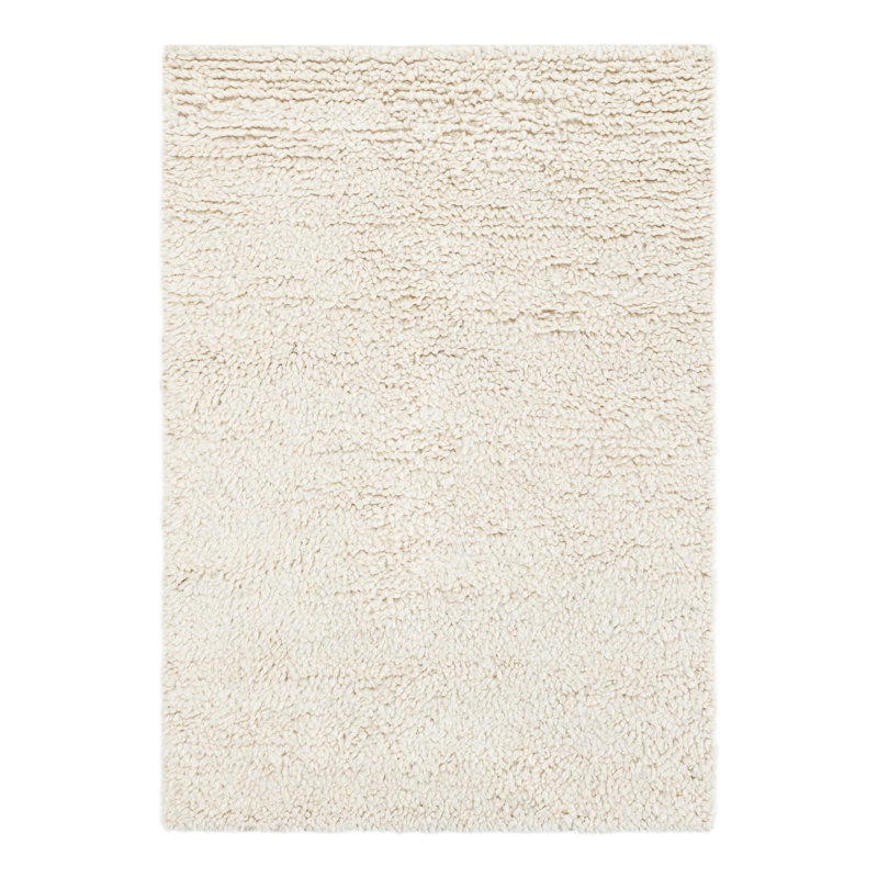 Yanaliz Hand Loomed Wool Indoor Rug, Rectangle 4'1" x 6'1"