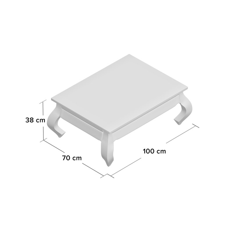 Silvretta Four Leg Coffee Table