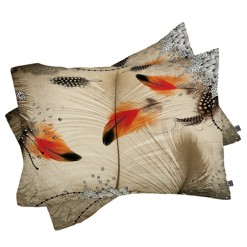 Taie d'oreiller Feather Dance, Standard