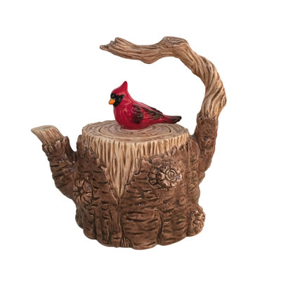 Red Barrel Studio® Mccroskey No Pattern Teapot