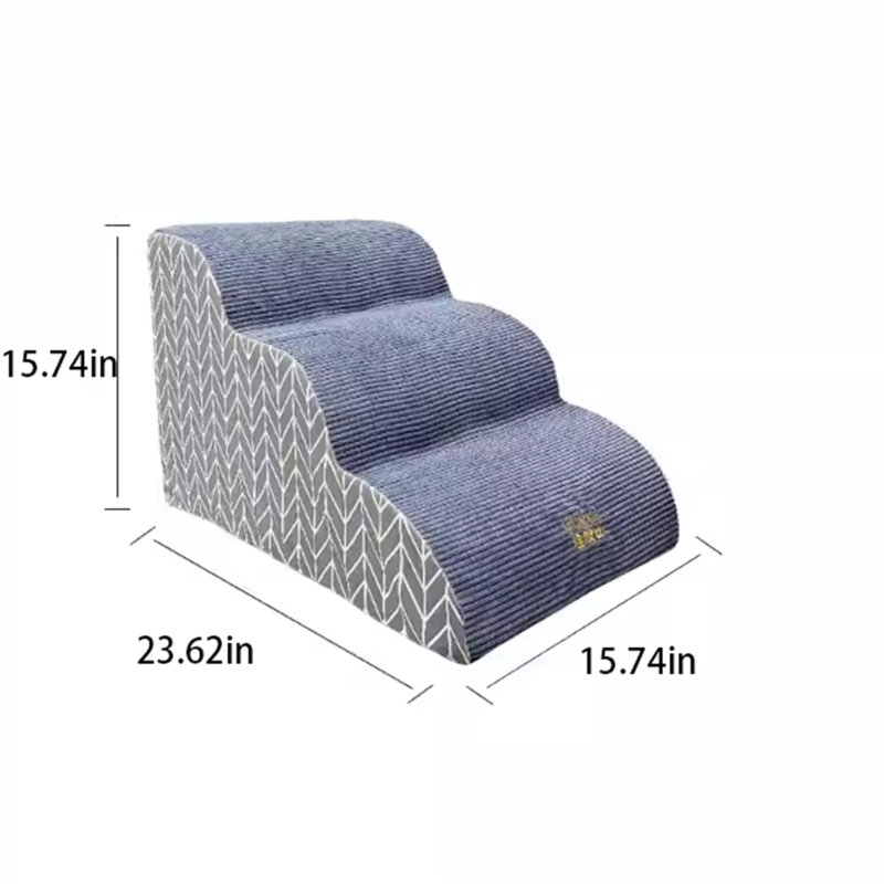 Filmon Stairs With 3 Steps, Blue