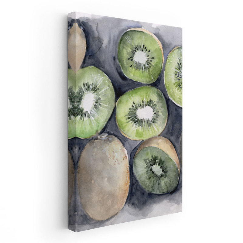 Fruit Slices IV - reproduction d'art sur toile, H 30 po x l 20 po