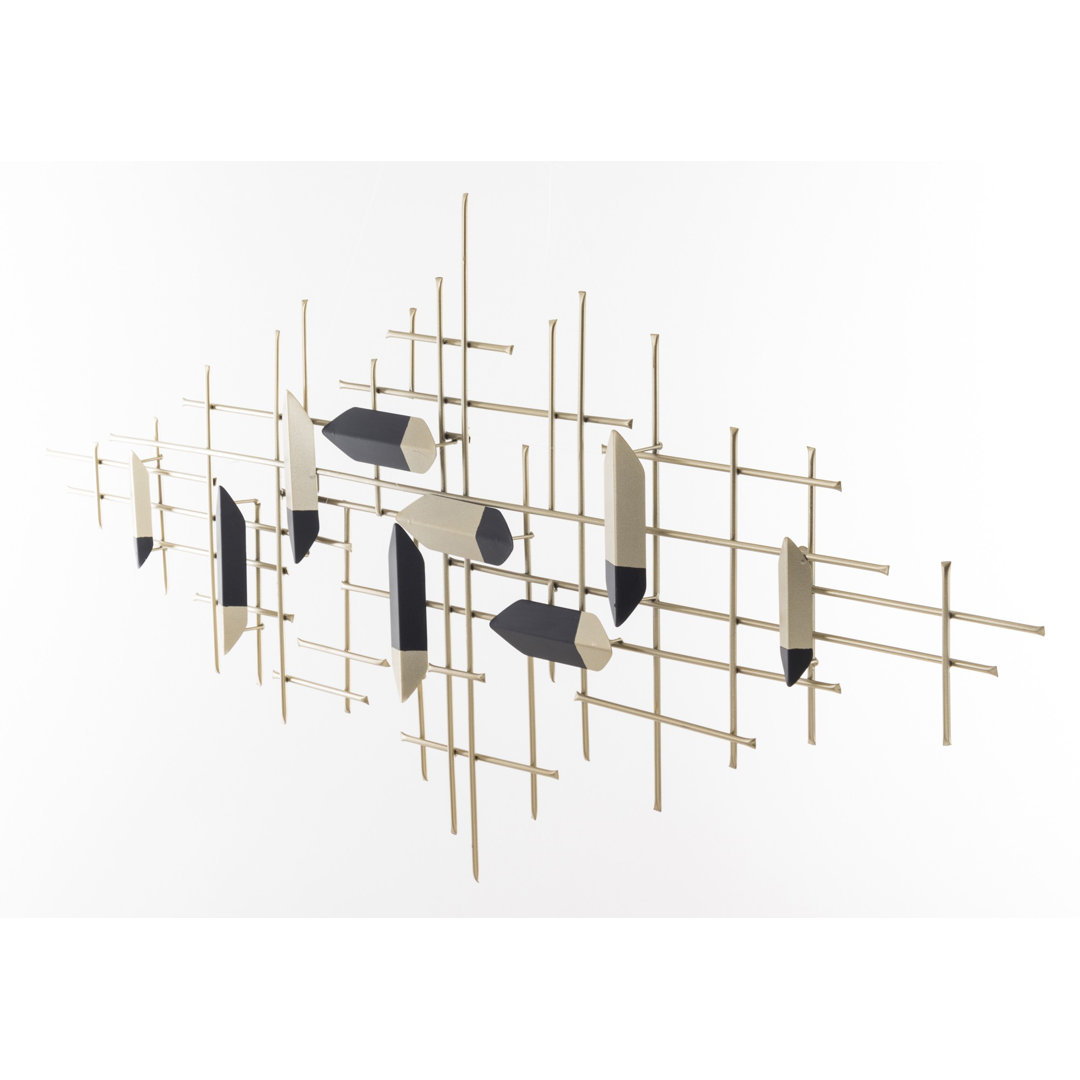 Glam Wall Decor on Metal