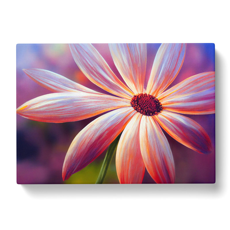Timeless Daisy Flower - Wrapped Canvas, 35cm H x 50cm W x 3cm D