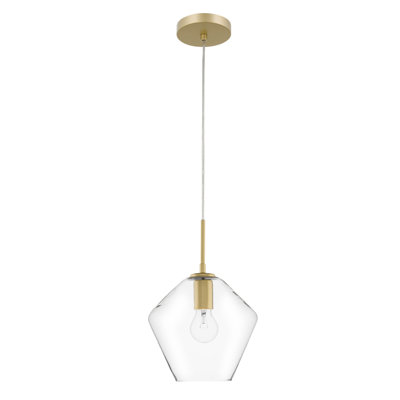 1 - Light Schoolhouse Pendant