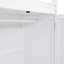 Lit mezzanine double blanc avec tiroirs, bureau et garde-robe - caractéristiques de style moderne tout compris. Garde-robe. Bois massif. L 78,3 po x l 56,7 po x H 65 po. Maximisez votre espace