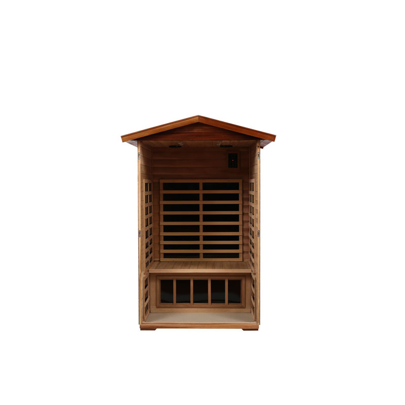 Sauna extérieur pour deux personnes à infrarouge lointain