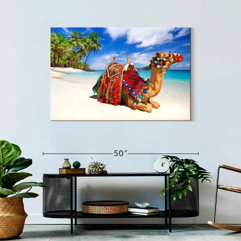 Beach Camel, 30" H x 45" W