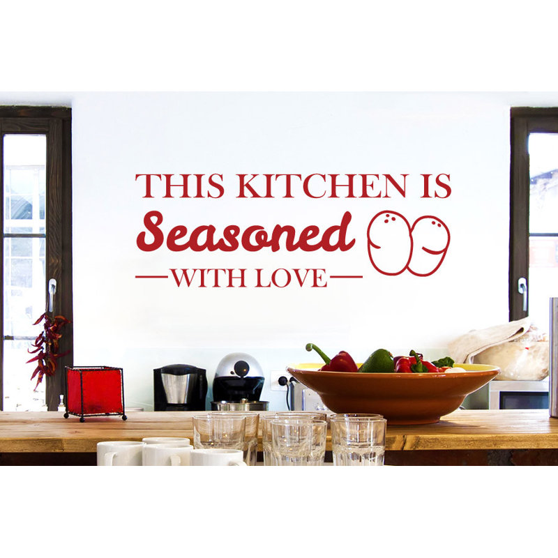 Non-Wall Damaging Wall Decal, Dark Red, Medium