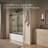 Levity 59.63" x 62" Bypass Bath Door with CleanCoat Technology-69281718-69281720