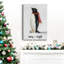 «Merry And Bright Penguin», toile tendue avec châssis - Prêt à accrocher-491281461