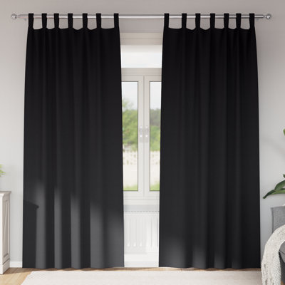 Curtains With Curtains 2 Pcs Polyester