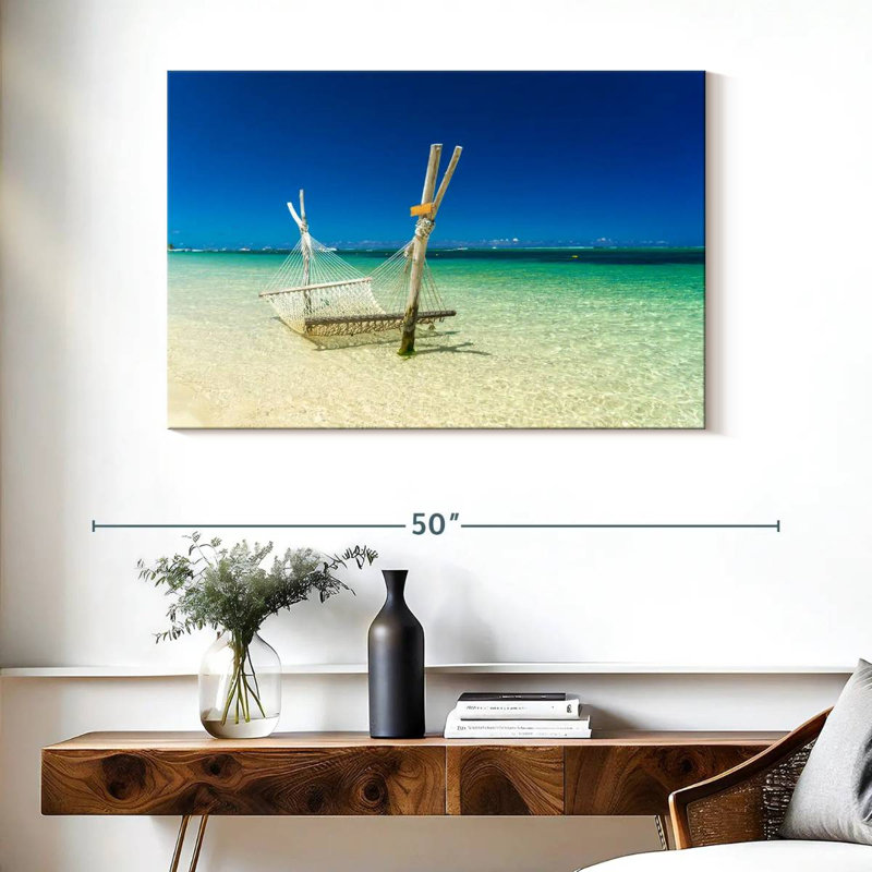 Gillard Hammock On A Beach, 26" H x 39" W