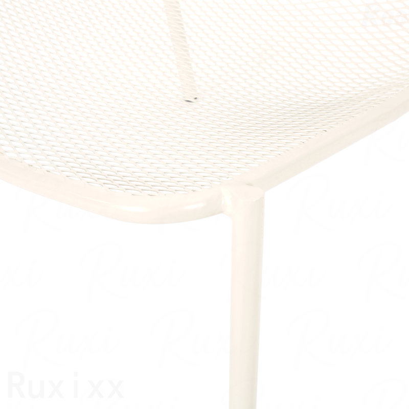 Patio Chair, Matte White