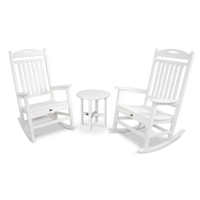 Ensemble 3 pièces POLYWOOD Yacht Club Rocker