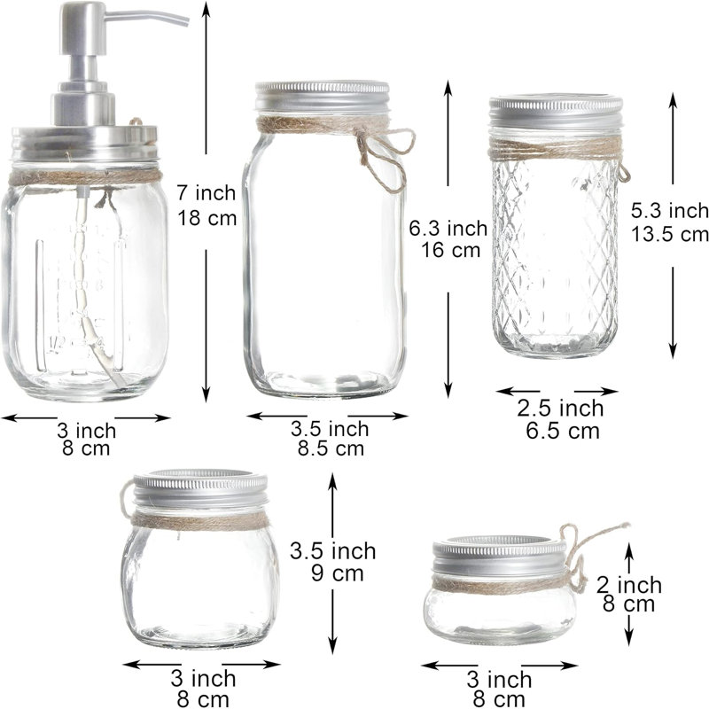 Ollia Bathroom Accessory Set