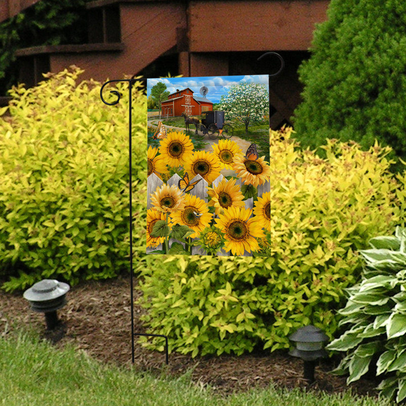 Drapeau de jardin Country Sunflowers