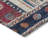 Machine Washable Indoor/Outdoor Xhevrie Navy Rug-1233720598