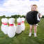 Hé! Jouez! Jeu de quilles géant pour enfants - quilles et boules de jeu gonflables pour jouer à l'intérieur et à l'extérieur