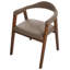 46 cm H Boucle Low Back Armchair
