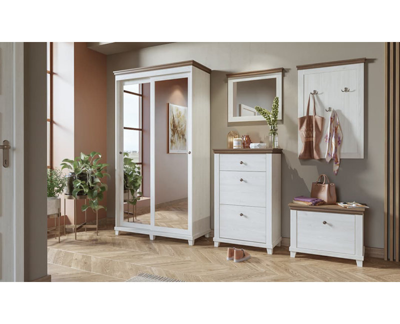 Beaupre Rectangle Mirror, Abisko Ash