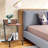 Ayaat 25'' 2-Tier Side End Table with Storage Open Shelf, Bedside Table with Stainless Metal Frame