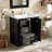 30'' Bathroom Vanity With Ceramic Sink Combo-653989036