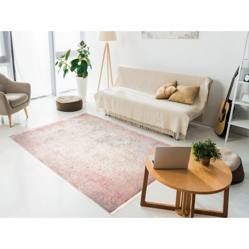Kaylynn Abstract Hand Knotted Area Rug, Rectangle 200 x 290cm