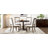 5 - Piece Pedestal Dining Set-1051845921