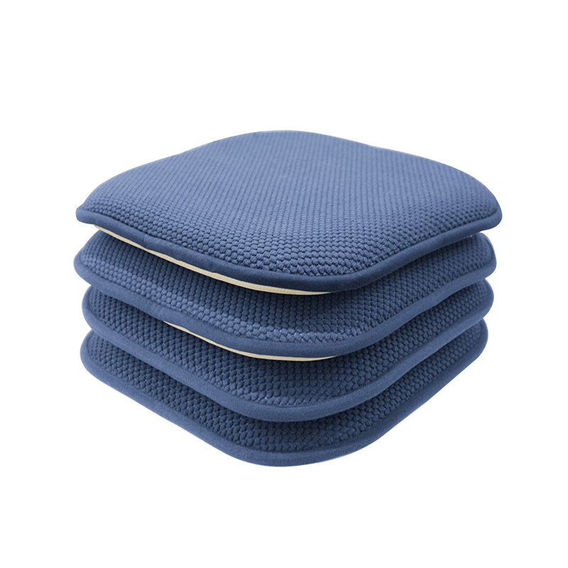 Outdoor 1.65'' Dining Chair Cushion, Blue